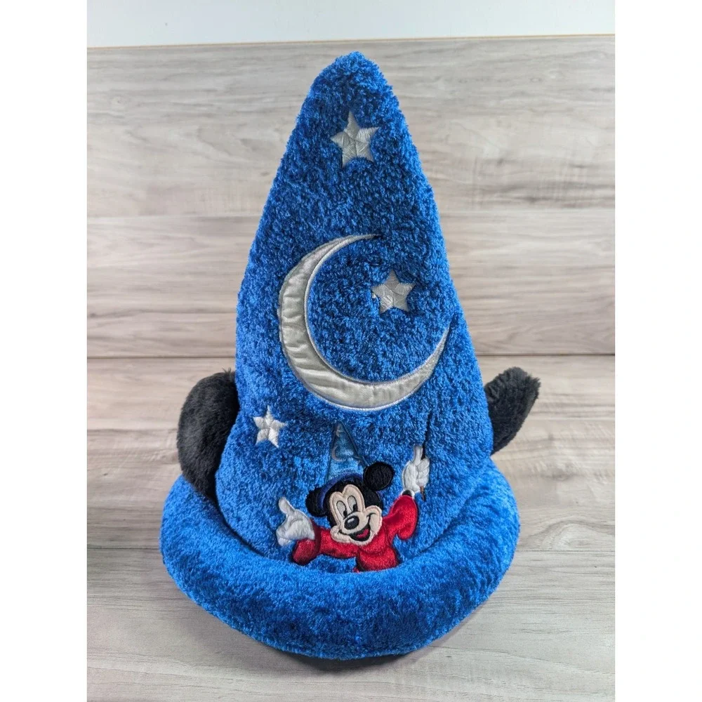 Disney Parks Disneyland Mickey Mouse Wizard Sorcerer Hat Fantasia Ears Small 15